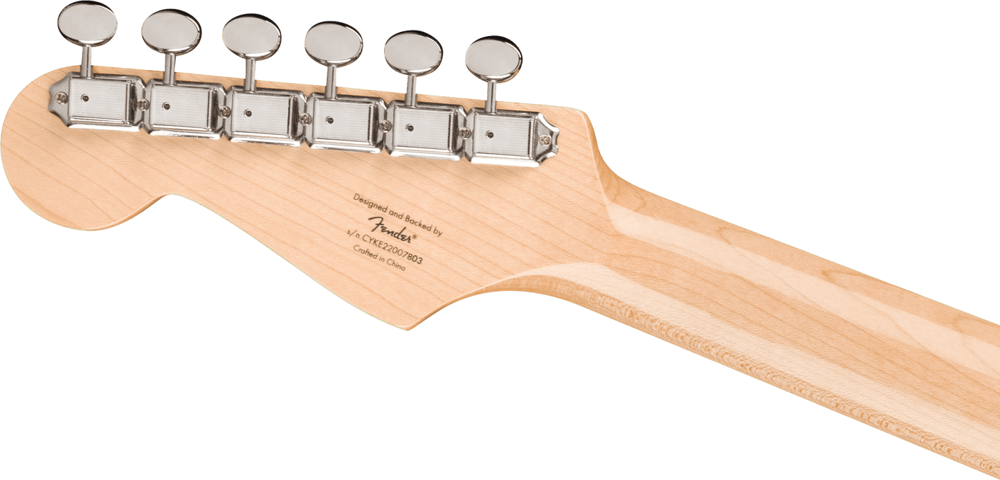 Squier Paranormal Custom Nashville Stratocaster Laurel Fingerboard, Parchment Pickguard, Aztec Gold