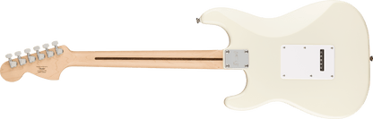 Squier Affinity Series® Stratocaster®, Maple Fingerboard, White Pickguard, Olympic White