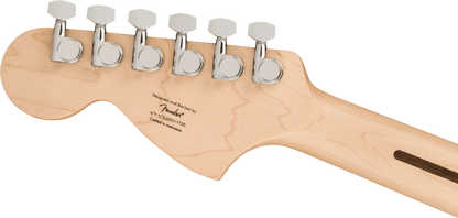 Squier Affinity Series® Stratocaster®, Maple Fingerboard, White Pickguard, Olympic White