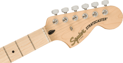 Squier Affinity Series® Stratocaster® FMT HSS, Maple Fingerboard, Black Pickguard, Black Burst