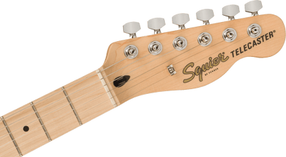 Squier Affinity Series® Telecaster®, Maple Fingerboard, Black Pickguard, Butterscotch Blonde