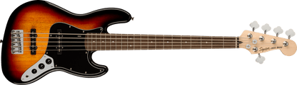 Squier Affinity Series Jazz Bass V Laurel Fingerboard, Black Pickguard, 3-Color Sunburst