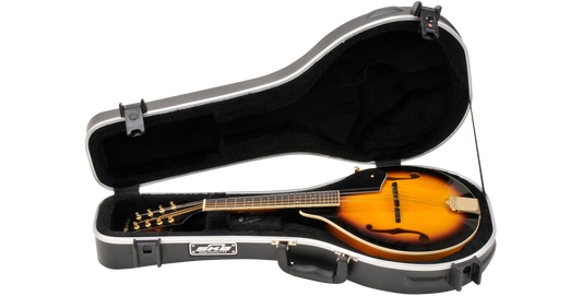 SKB Universal A-style Mandolin Case - TSA Latch, Over-Molded Handle