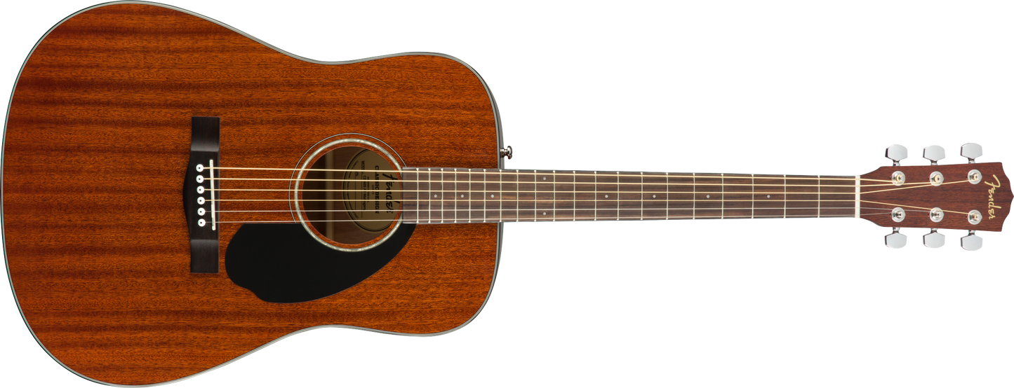 Fender CD-60S Dreadnought, Walnut Fingerboard, All-Mahogany