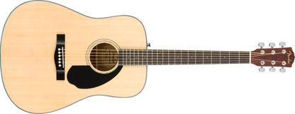 Fender CD-60S Dreadnought Acoustic Guitar Pack V2, Natural