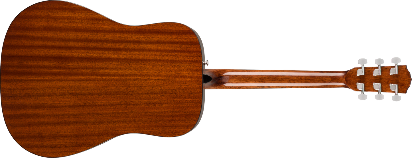 Fender CD-60S Left Hand Acoustic Guitar Walnut Fingerboard, Natural