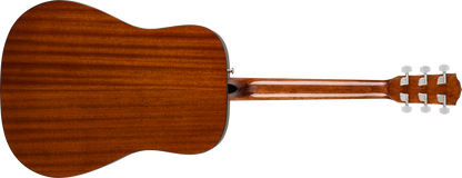 Fender CD-60S Left Hand Acoustic Guitar Walnut Fingerboard, Natural