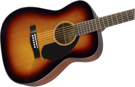 Fender CC-60S Concert Acoustic Guitar Walnut Fingerboard 3-Color Sunburst