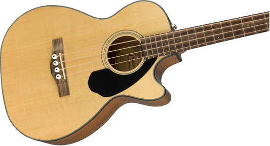 Fender CB-60SCE Acoustic Bass, Laurel Fingerboard, Natural