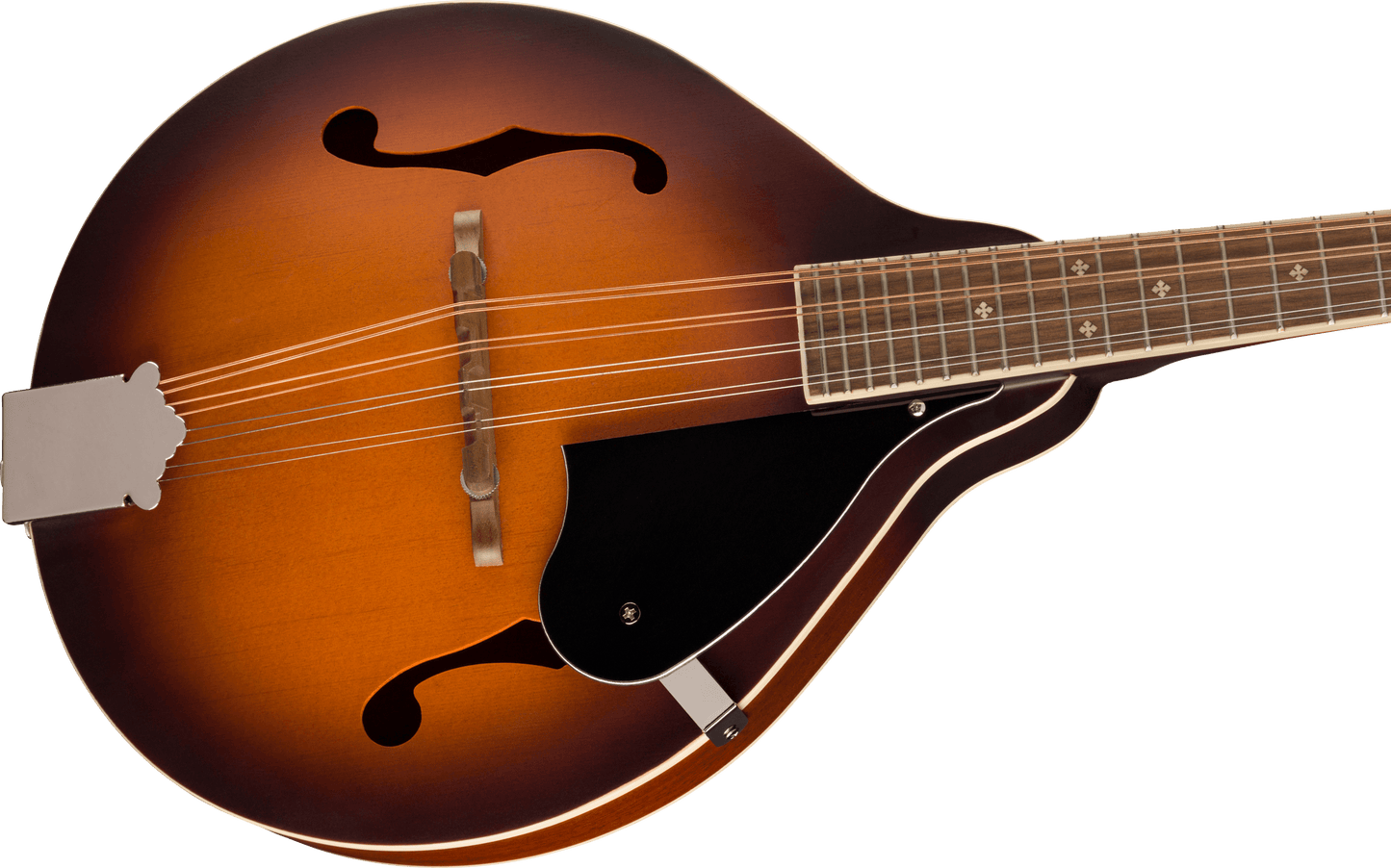 Fender PM-180E Mandolin, Walnut Fingerboard, Aged Cognac Burst