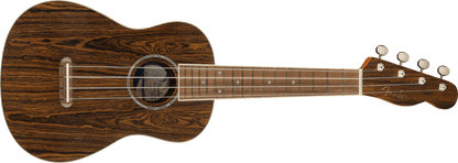 Fender Zuma Exotic Concert Ukulele, Walnut Fingerboard, Bocote