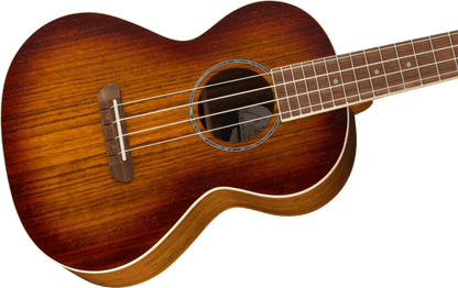 Fender Rincon Tenor Ukulele, Walnut Fingerboard, Aged Cognac Burst 0970452137