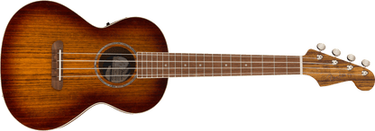 Fender Rincon Tenor Ukulele, Walnut Fingerboard, Aged Cognac Burst 0970452137