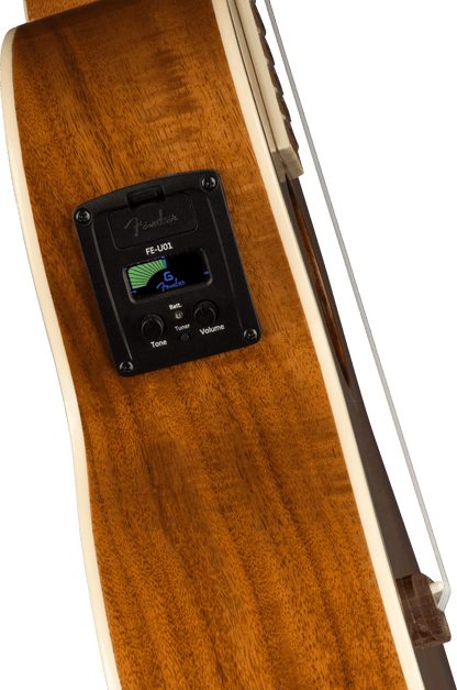 Fender Montecito Tenor Ukulele, Walnut Fingerboard, Shaded Edge Burst 0970452164