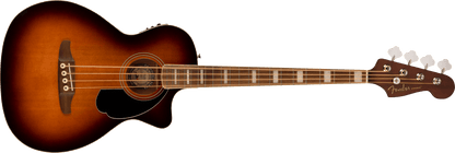 Fender Kingman™ Bass, Walnut Fingerboard, Black Pickguard, Shaded Edge Burst