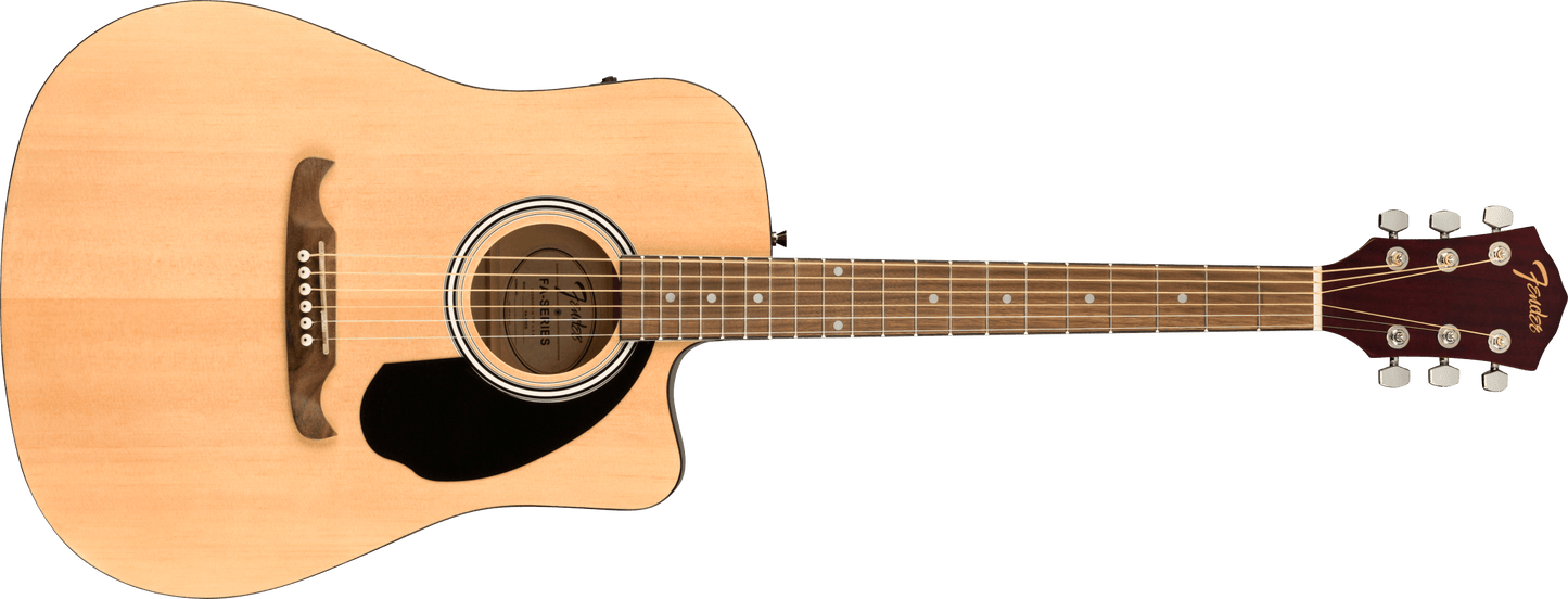 Fender FA-125CE Acoustic Guitar Walnut Fingerboard, Natural