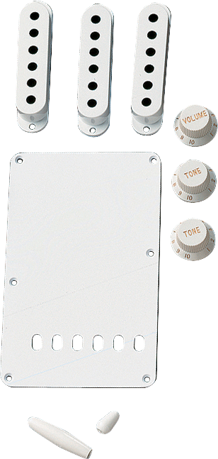 Fender Accessory Kit, Vintage-Style Stratocaster®, White 0991362000