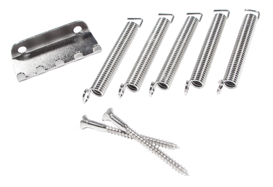 Fender Pure Vintage Stratocaster Tremolo Spring/Claw Kit, Nickel