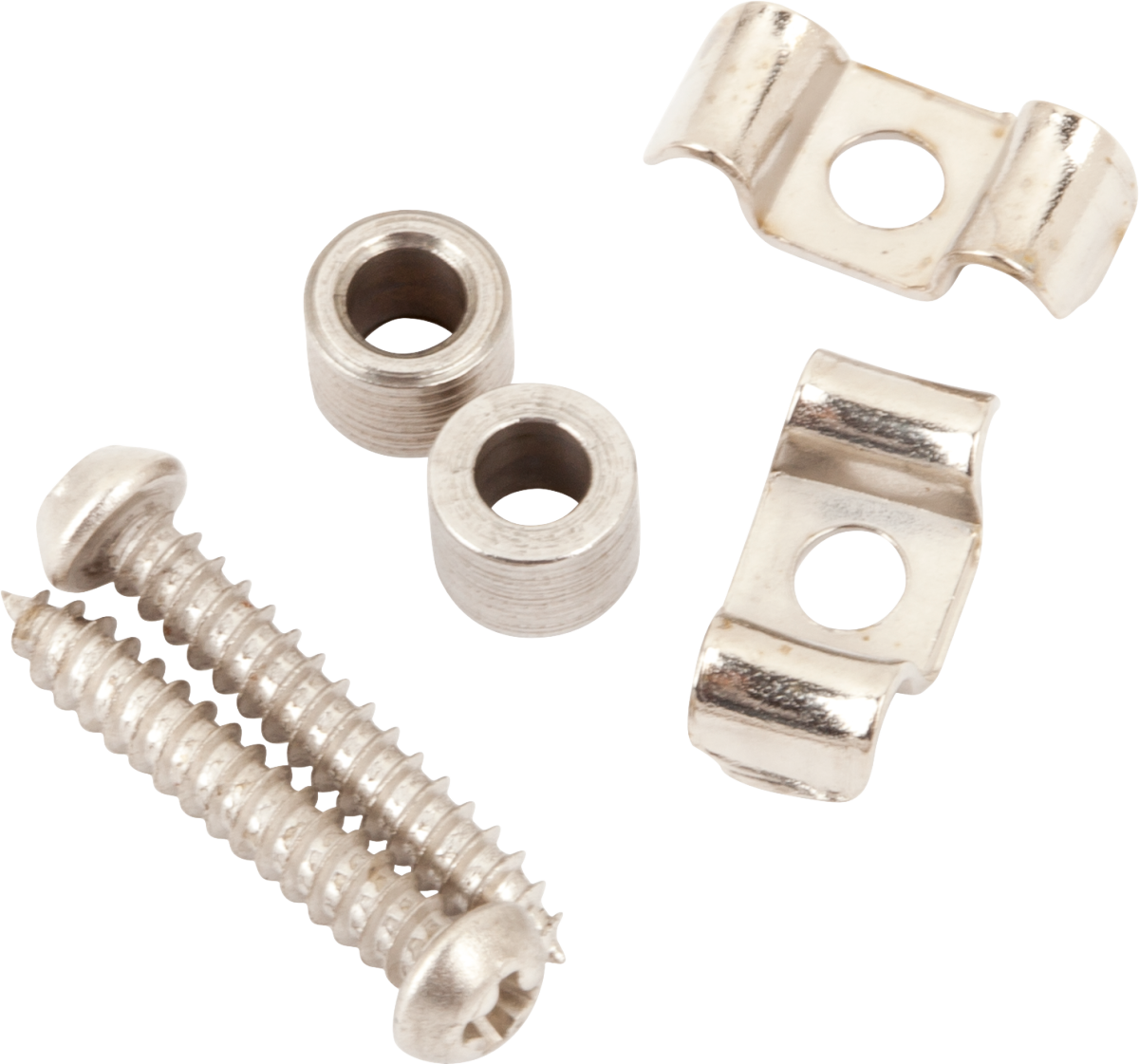 Fender Vintage-Style Stratocaster String Guides (2) (Chrome)