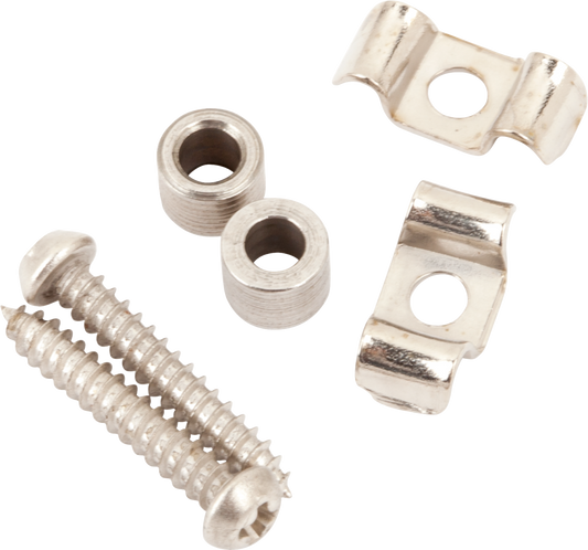 Fender Vintage-Style Stratocaster String Guides (2) (Chrome)