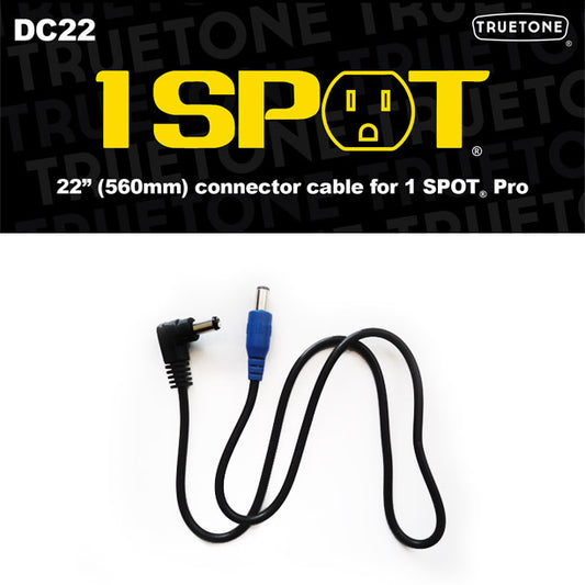 Truetone 1 Spot DC22 22" Pedal Power Supply Connector Cable
