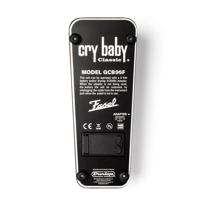 DUNLOP CRY BABY CLASSIC WAH PEDAL - GCB95F - Poppa's Music 