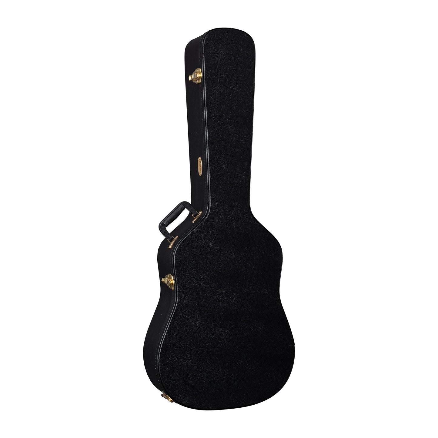 Martin 12C345 Hardshell Plush Case for Dreadnought 14 Fret Acoustic Guitars, Black