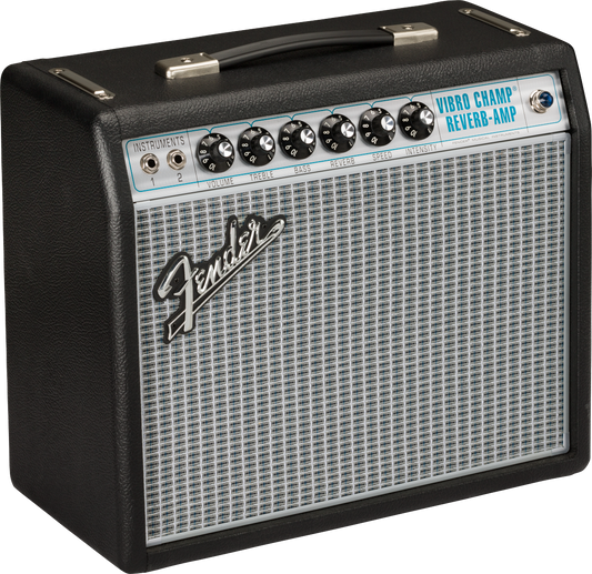 Fender '68 Custom Vibro Champ® Reverb, 120V 5 Watt Guitar Tube Amp 2279000000