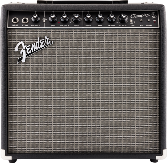 Fender Champion™ II 50, 50 Watt Student Practice Guitar Amplifier 120V 2330800000