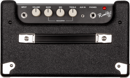 Fender Rumble 15 (V3), Black and Silver, 120V Combo Bass Amp