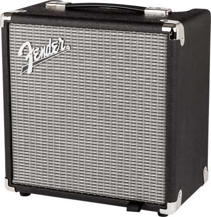 Fender Rumble 15 (V3), Black and Silver, 120V Combo Bass Amp