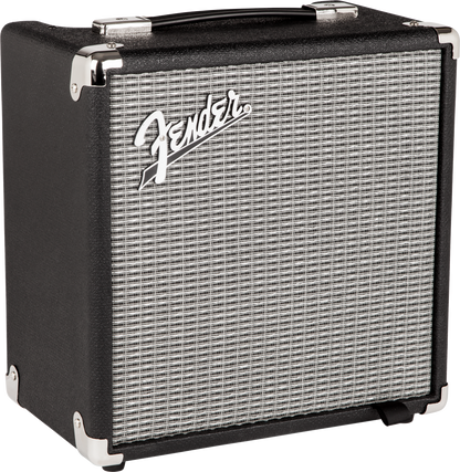 Fender Rumble 15 (V3), Black and Silver, 120V Combo Bass Amp