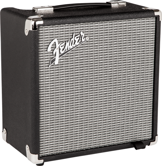 Fender Rumble 15 (V3), Black and Silver, 120V Combo Bass Amp