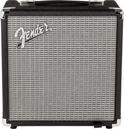 Fender Rumble 15 (V3), Black and Silver, 120V Combo Bass Amp
