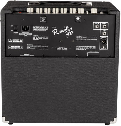 Fender Rumble™ 40 (V3), 40 Watt Bass Amp Combo 2370300000