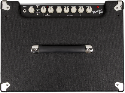 Fender Rumble™ 500 (V3) Bass Amplifier , 120V, Black/Silver 2370600000
