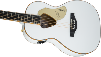 Gretsch G5021WPE Rancher™ Penguin™ Parlor Acoustic/Electric, Fishman® Pickup System, White 2714014505