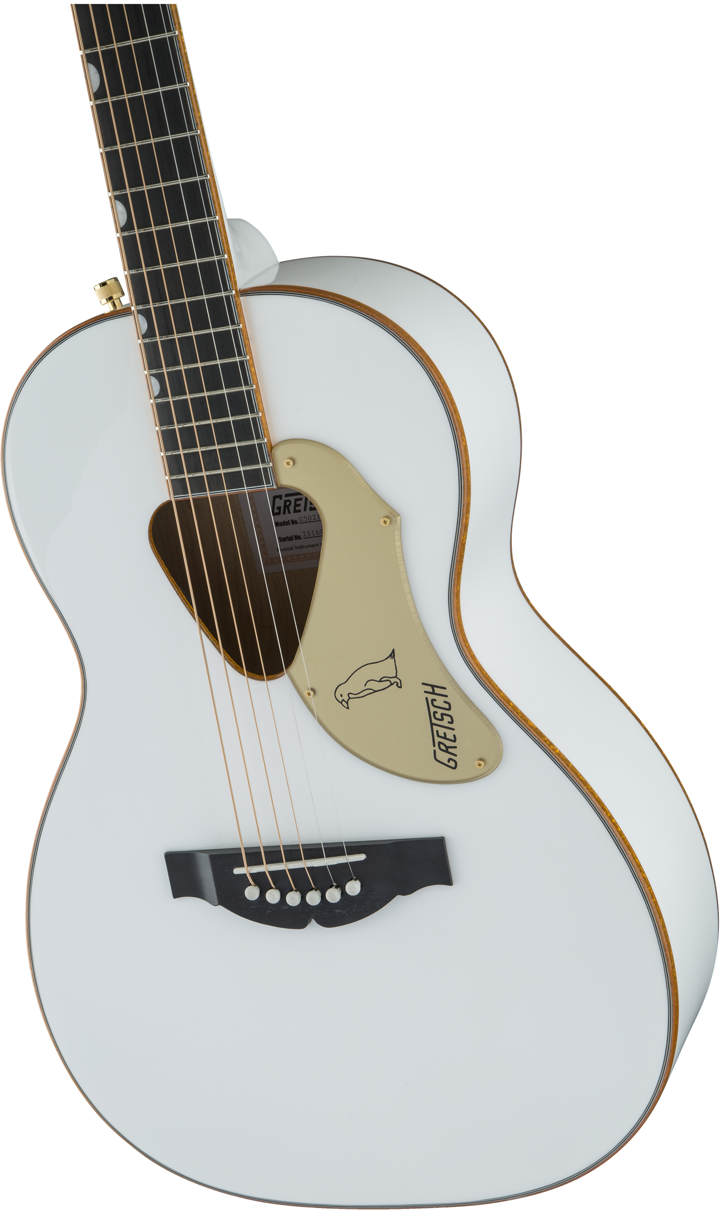 Gretsch G5021WPE Rancher™ Penguin™ Parlor Acoustic/Electric, Fishman® Pickup System, White 2714014505