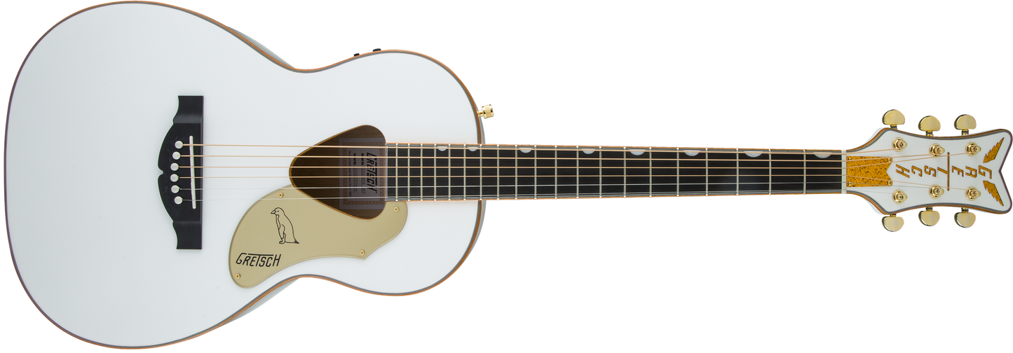 Gretsch G5021WPE Rancher™ Penguin™ Parlor Acoustic/Electric, Fishman® Pickup System, White 2714014505