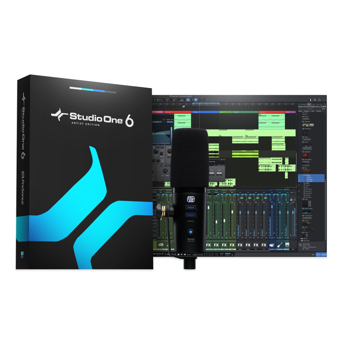 PreSonus® Revelator Dynamic, Black - Poppa's Music 