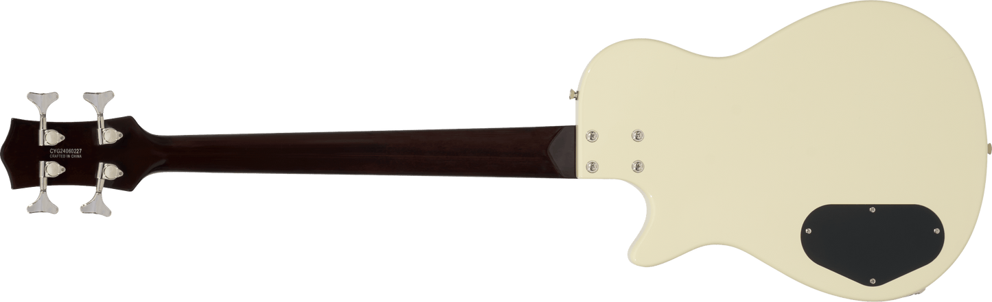 Gretsch Streamliner™ Jet™ Club Bass Single-Cut, Laurel Fingerboard, Vintage White 2814304505