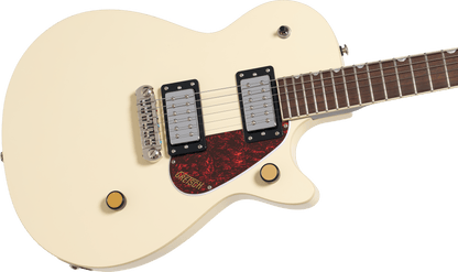 Gretsch Streamliner™ Jet™ Club Single-Cut with Wraparound, Laurel Fingerboard, Vintage White 2816939505