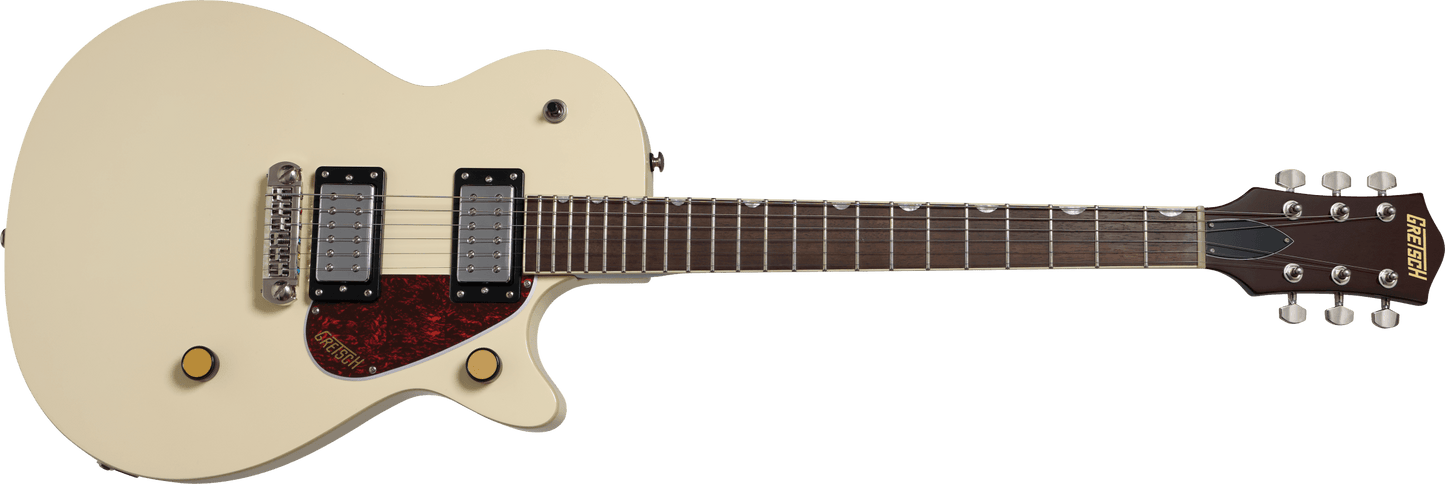 Gretsch Streamliner™ Jet™ Club Single-Cut with Wraparound, Laurel Fingerboard, Vintage White 2816939505