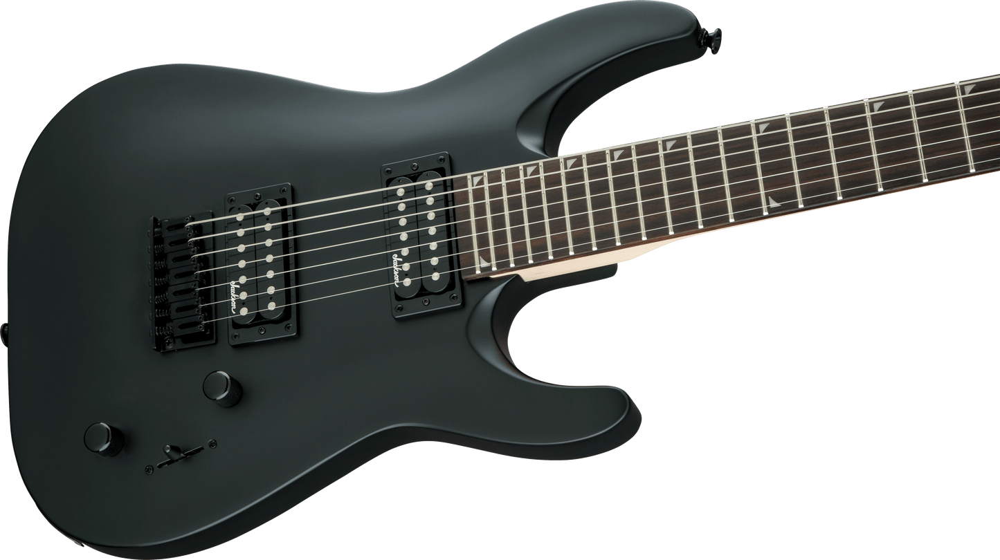 Jackson JS Series Dinky® Arch Top JS22-7 DKA HT, Amaranth Fingerboard, Satin Black 2910132568