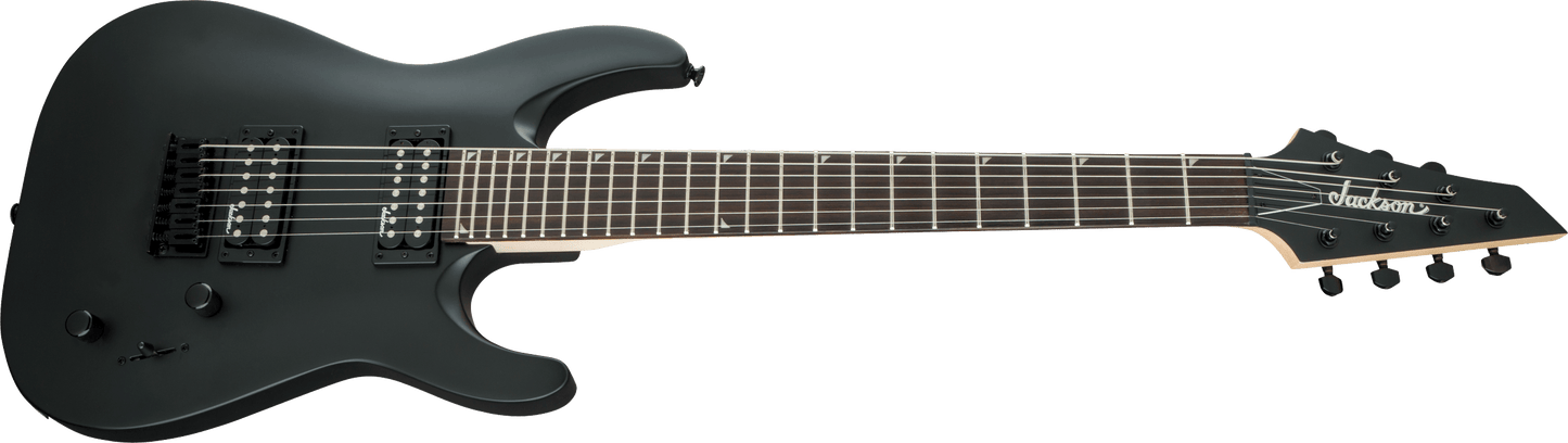 Jackson JS Series Dinky® Arch Top JS22-7 DKA HT, Amaranth Fingerboard, Satin Black 2910132568