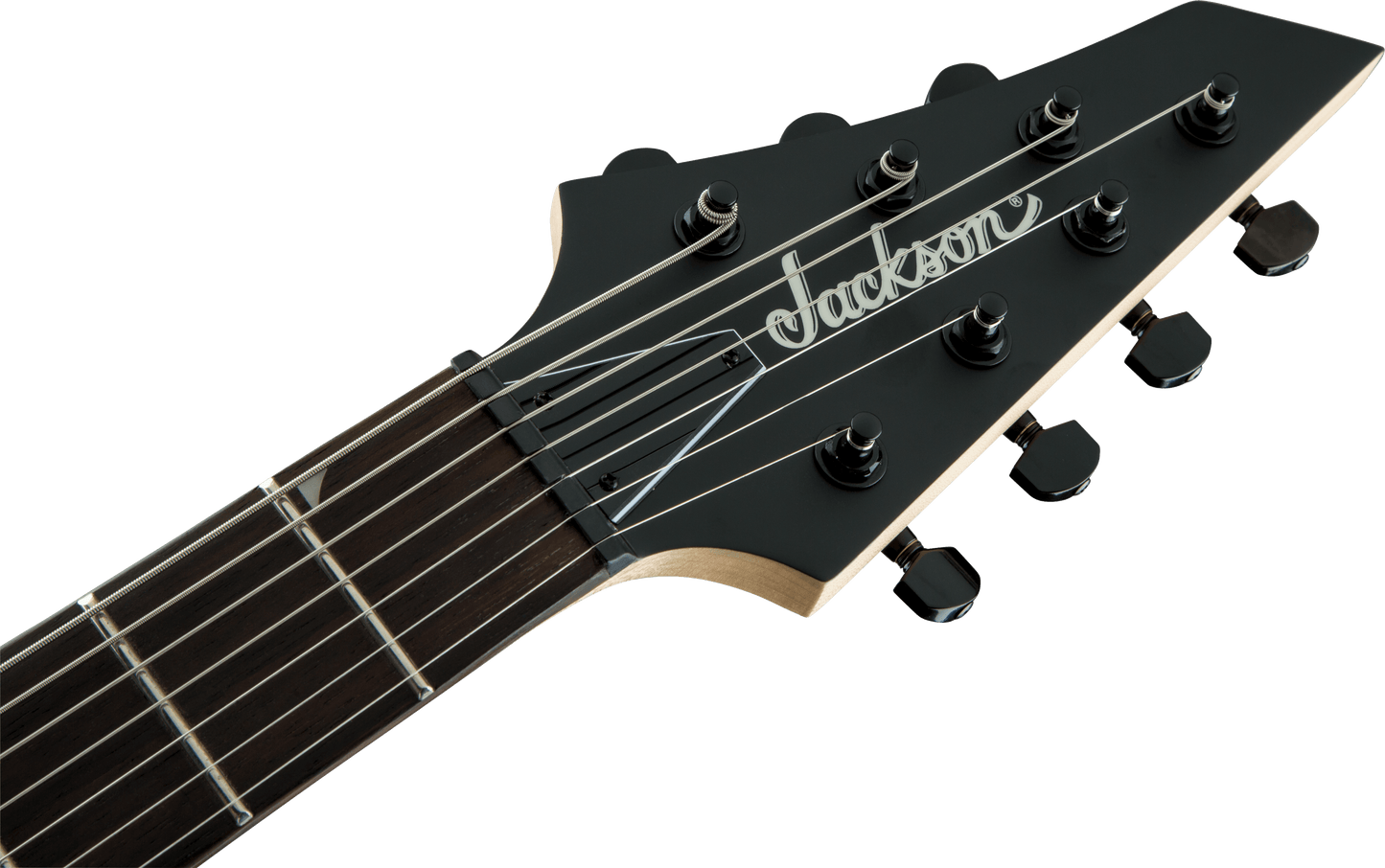 Jackson JS Series Dinky® Arch Top JS22-7 DKA HT, Amaranth Fingerboard, Satin Black 2910132568