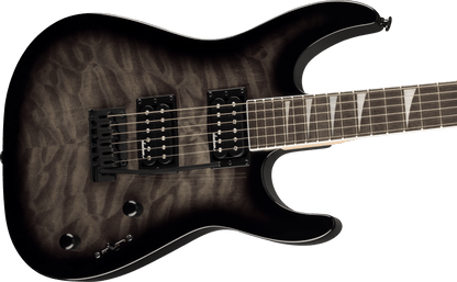 Jackson JS Series Dinky® JS20 DKQ 2PT, Amaranth Fingerboard, Transparent Black Burst 2910211585