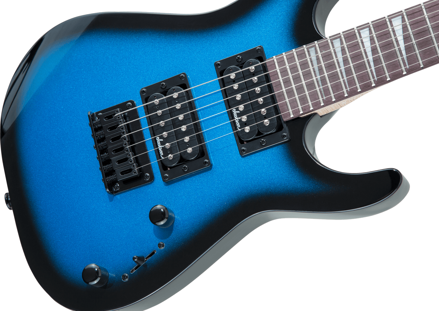 Jackson JS Series Dinky® Minion JS1X, Amaranth Fingerboard, Metallic Blue Burst 2912232527