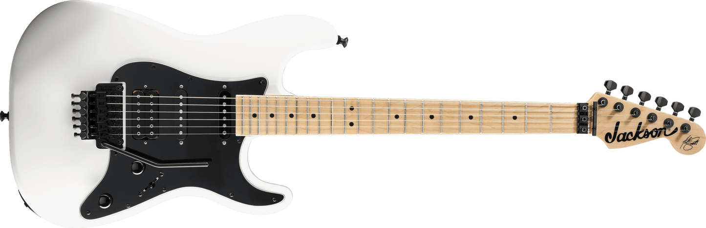 Jackson X Series Signature Adrian Smith SDXM, Maple Fingerboard, Snow White with Black Pickguard 2913052576