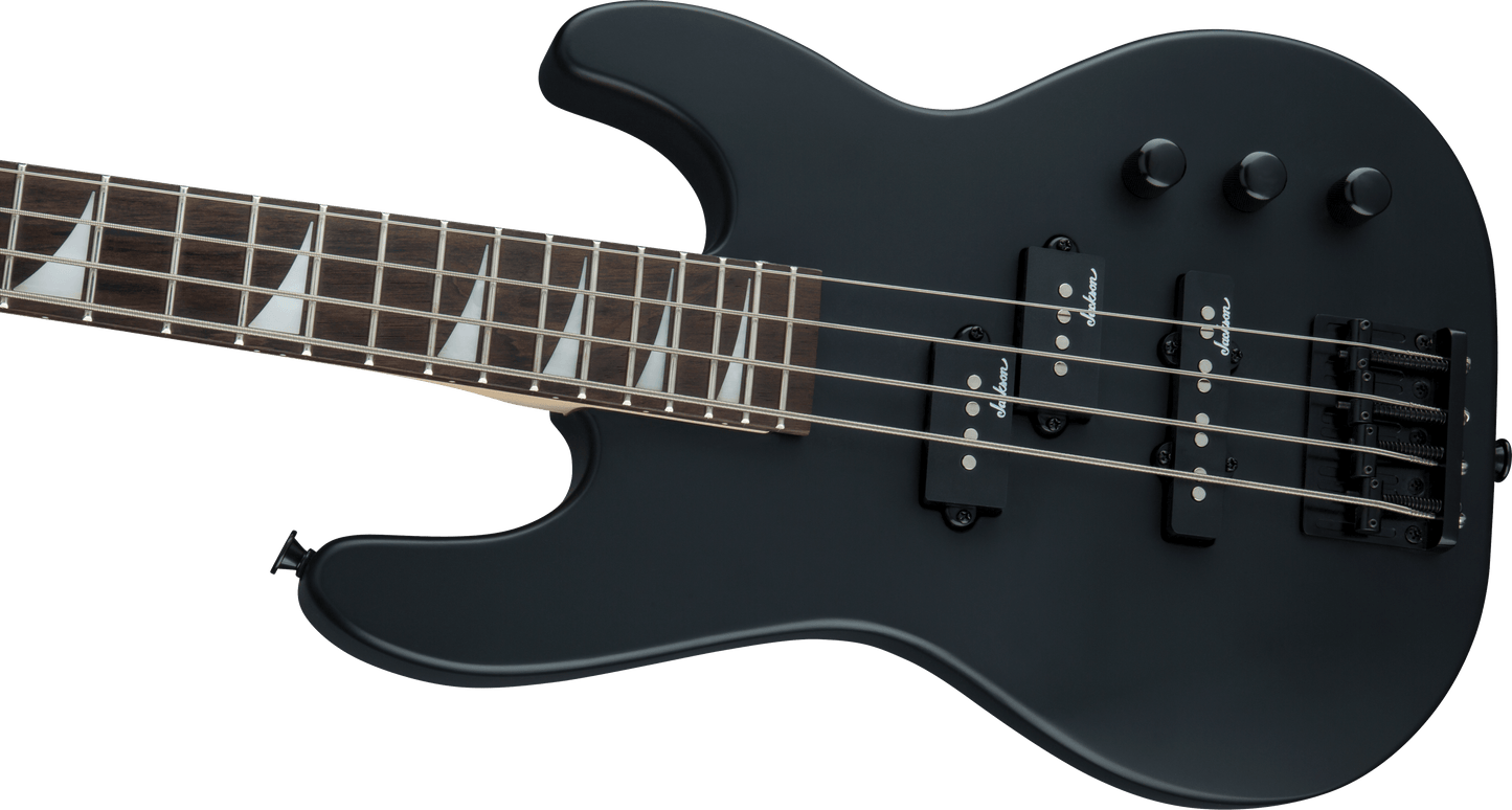 Jackson JS Series Concert™ Bass Minion JS1X, Amaranth Fingerboard, Satin Black 2915556568